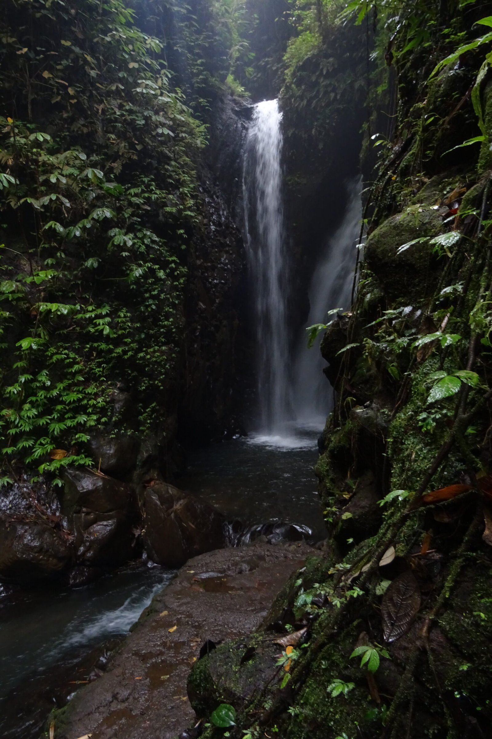 Gitgit twin falls